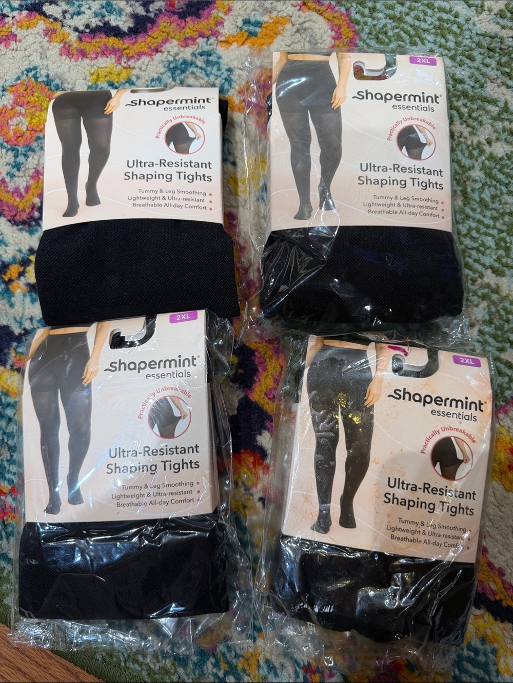 Shapermint Ultra-Resistant Shaping Tights - Black